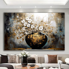 Load image into Gallery viewer, Stretched canvas wall art print – Canvas Wall Art Painting Flowers FLA055 – Small – 30x20 in (75x50 cm) – Iloski Art LLC