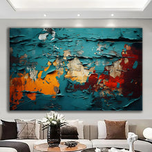 Load image into Gallery viewer, Stretched canvas wall art print – Canvas Wall Art Abstract Painting ABST0070 – Small – 20x30 in (50x75 cm) – Iloski Art LLC