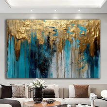 Load image into Gallery viewer, Canvas Wall Art Abstract Painting ABST0078 - Iloski Art LLC