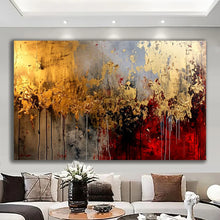 Load image into Gallery viewer, Stretched canvas wall art print – Canvas Wall Art Abstract Painting ABST0076 – Small – 30x20 in (75x50 cm) – Iloski Art LLC