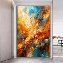 Load image into Gallery viewer, Canvas Wall Art Abstract Painting ABST0093 - Iloski Art LLC