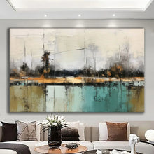 Load image into Gallery viewer, Canvas Wall Art Abstract Painting ABST0061 - Iloski Art LLC