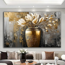 Load image into Gallery viewer, Stretched canvas wall art print – Canvas Wall Art Painting Flowers FL059 – Small – 30x20 in (75x50 cm) – Iloski Art LLC