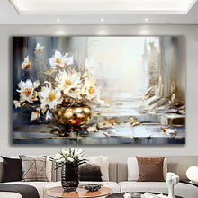 Load image into Gallery viewer, Canvas Wall Art Painting Flowers FL058 - Iloski Art LLC