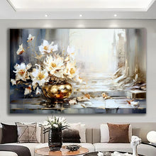 Load image into Gallery viewer, Stretched canvas wall art print – Canvas Wall Art Painting Flowers FL058 – Small – 30x20 in (75x50 cm) – Iloski Art LLC