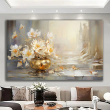 Load image into Gallery viewer, Stretched canvas wall art print – Canvas Wall Art Painting Flowers FL064 – Small – 30x20 in (75x50 cm) – Iloski Art LLC