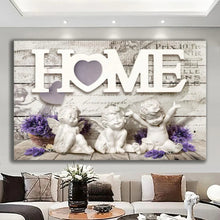Load image into Gallery viewer, Stretched canvas wall art print – Canvas Wall Art Painting Flowers FL052 – Small – 30x20 in (75x50 cm) – Iloski Art LLC