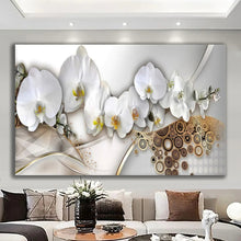 Load image into Gallery viewer, Stretched canvas wall art print – Canvas Wall Art Painting Flowers FL067 – Small – 30x20 in (75x50 cm) – Iloski Art LLC