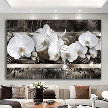 Load image into Gallery viewer, Stretched canvas wall art print – Canvas Wall Art Painting Flowers FL050 – Small – 30x20 in (75x50 cm) – Iloski Art LLC