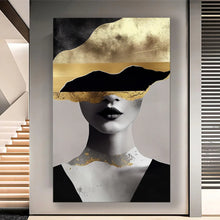 Load image into Gallery viewer, Canvas Wall Art Mystic Woman Painting MYSTW0089 - Iloski Art LLC
