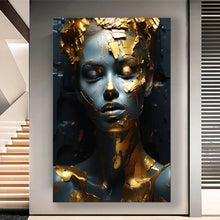 Load image into Gallery viewer, Canvas Wall Art Mystic Woman Painting MYSTW0014 - Iloski Art LLC