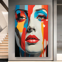 Load image into Gallery viewer, Canvas Wall Art Mystic Woman Painting MYSTW0031 - Iloski Art LLC