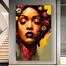 Load image into Gallery viewer, Canvas Wall Art Mystic Woman Painting MYSTW0099 - Iloski Art LLC