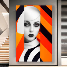 Load image into Gallery viewer, Stretched canvas wall art print – Canvas Wall Art Mystic Woman Painting MYSTW0050 – Small – 20x30 in (50x75 cm) – Iloski Art LLC