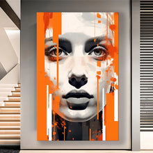 Load image into Gallery viewer, Canvas Wall Art Mystic Woman Painting MYSTW0007 - Iloski Art LLC