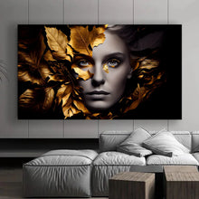 Load image into Gallery viewer, Stretched canvas wall art print – Canvas Wall Art Mystic Woman Painting MYSTW0049 – Small – 30x20 in (75x50 cm) – Iloski Art LLC