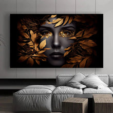 Load image into Gallery viewer, Stretched canvas wall art print – Canvas Wall Art Mystic Woman Painting MYSTW0036 – Small – 30x20 in (75x50 cm) – Iloski Art LLC