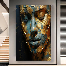 Load image into Gallery viewer, Canvas Wall Art Mystic Woman Painting MYSTW0005 - Iloski Art LLC