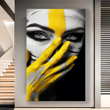 Load image into Gallery viewer, Stretched canvas wall art print – Canvas Wall Art Mystic Woman Painting MYSTW0033 – Small – 20x30 in (50x75 cm) – Iloski Art LLC