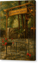 Load image into Gallery viewer, Ohrid Monastery Winery Entrance - Canvas Print