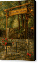 Load image into Gallery viewer, Ohrid Monastery Winery Entrance - Canvas Print