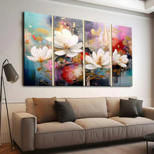 Load image into Gallery viewer, Stretched canvas wall art print – Canvas Wall Art Painting Flowers FL019 – Small – 30x20 in (75x50 cm) – Iloski Art LLC