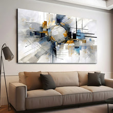 Load image into Gallery viewer, Stretched canvas wall art print – Canvas Wall Art Abstract Painting ABST0090 – Small – 30x20 in (75x50 cm) – Iloski Art LLC
