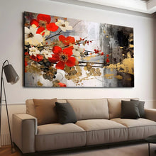 Load image into Gallery viewer, Stretched canvas wall art print – Canvas Wall Art Painting Flowers FL001 – Small – 30x20 in (75x50 cm) – Iloski Art LLC