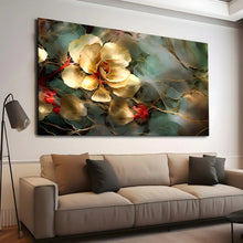 Load image into Gallery viewer, Stretched canvas wall art print – Canvas Wall Art Painting Flowers FL016 – Small – 30x20 in (75x50 cm) – Iloski Art LLC