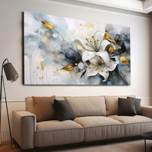 Load image into Gallery viewer, Stretched canvas wall art print – Canvas Wall Art Painting Flowers FL034 – Small – 30x20 in (75x50 cm) – Iloski Art LLC