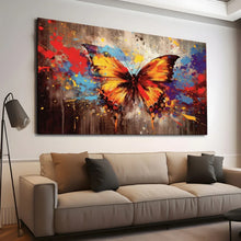 Load image into Gallery viewer, Stretched canvas wall art print – Canvas Wall Art Painting Butterfly BF018 – Small – 30x20 in (75x50 cm) – Iloski Art LLC