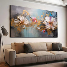 Load image into Gallery viewer, Stretched canvas wall art print – Canvas Wall Art Painting Flowers FL011 – Small – 30x20 in (75x50 cm) – Iloski Art LLC