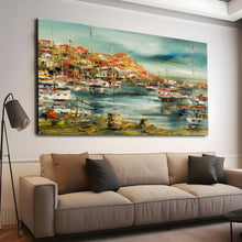 Load image into Gallery viewer, Canvas printed painting, not framed, rolled in tube, subject nature, preries, mountains.