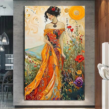 Load image into Gallery viewer, Stretched canvas wall art print – Canvas Wall Art Painting Vasilica Beautiful VBNA043 – Small – 20x30 in (50x75 cm) – Iloski Art LLC