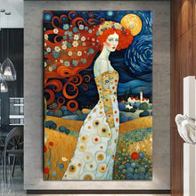 Load image into Gallery viewer, Stretched canvas wall art print – Canvas Wall Art Painting Vasilica Beautiful VBNA067 – Small – 20x30 in (50x75 cm) – Iloski Art LLC