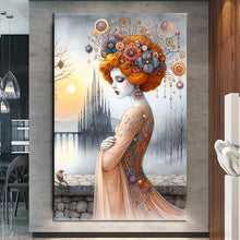 Load image into Gallery viewer, Stretched canvas wall art print – Canvas Wall Art Painting Vasilica Beautiful VBNA072 – Small – 20x30 in (50x75 cm) – Iloski Art LLC