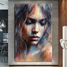 Load image into Gallery viewer, Stretched canvas wall art print – Canvas Wall Art Painting Vasilica Beautiful VBNA080 – Small – 20x30 in (50x75 cm) – Iloski Art LLC