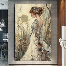 Load image into Gallery viewer, Stretched canvas wall art print – Canvas Wall Art Painting Vasilica Beautiful VBN017 – Small – 20x30 in (50x75 cm) – Iloski Art LLC