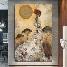 Load image into Gallery viewer, Stretched canvas wall art print – Canvas Wall Art Painting Vasilica Beautiful VBNA055 – Small – 20x30 in (50x75 cm) – Iloski Art LLC