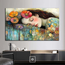 Load image into Gallery viewer, Stretched canvas wall art print – Canvas Wall Art Painting Vasilica Beautiful VBN031 – Small – 30x20 in (75x50 cm) – Iloski Art LLC