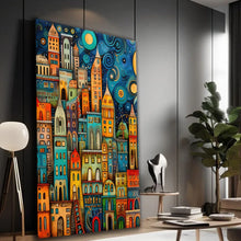 Load image into Gallery viewer, Canvas Wall Art Painting Vasilica Beautiful VB015 - Iloski Art LLC