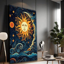 Load image into Gallery viewer, Canvas Wall Art Painting Vasilica Beautiful VBN069 - Iloski Art LLC