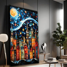 Load image into Gallery viewer, Canvas Wall Art Painting Vasilica Beautiful VB069 - Iloski Art LLC