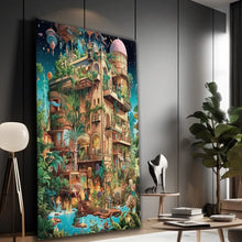 Load image into Gallery viewer, Stretched canvas wall art print – Canvas Wall Art Painting Vasilica Beautiful VBNA001 – Small – 20x30 in (50x75 cm) – Iloski Art LLC