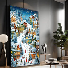 Load image into Gallery viewer, Stretched canvas wall art print – Canvas Wall Art Painting Vasilica Beautiful VBNA012 – Small – 20x30 in (50x75 cm) – Iloski Art LLC