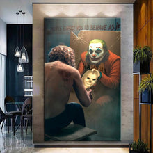 Load image into Gallery viewer, Stretched canvas wall art print – Canvas Wall Art Painting JOKER036 – Small – 20x30 in (50x75 cm) – Iloski Art LLC
