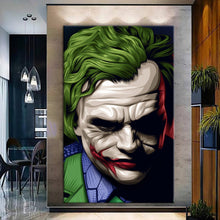Load image into Gallery viewer, Stretched canvas wall art print – Canvas Wall Art Painting JOKER046 – Small – 20x30 in (50x75 cm) – Iloski Art LLC
