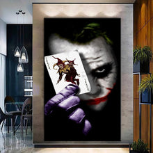 Load image into Gallery viewer, Stretched canvas wall art print – Canvas Wall Art Painting JOKER038 – Small – 20x30 in (50x75 cm) – Iloski Art LLC
