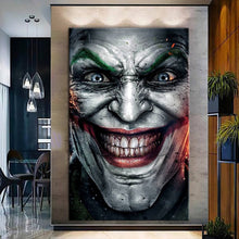 Load image into Gallery viewer, Stretched canvas wall art print – Canvas Wall Art Painting JOKER053 – Small – 20x30 in (50x75 cm) – Iloski Art LLC
