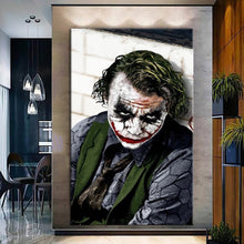 Load image into Gallery viewer, Stretched canvas wall art print – Canvas Wall Art Painting JOKER047 – Small – 20x30 in (50x75 cm) – Iloski Art LLC

